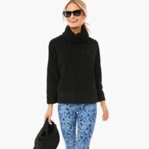 Black Teddy Fleece Rollins Pullover from Tuckernuck